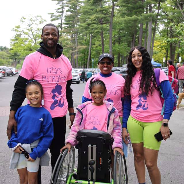 Family at Spina Bifida fundraising event.