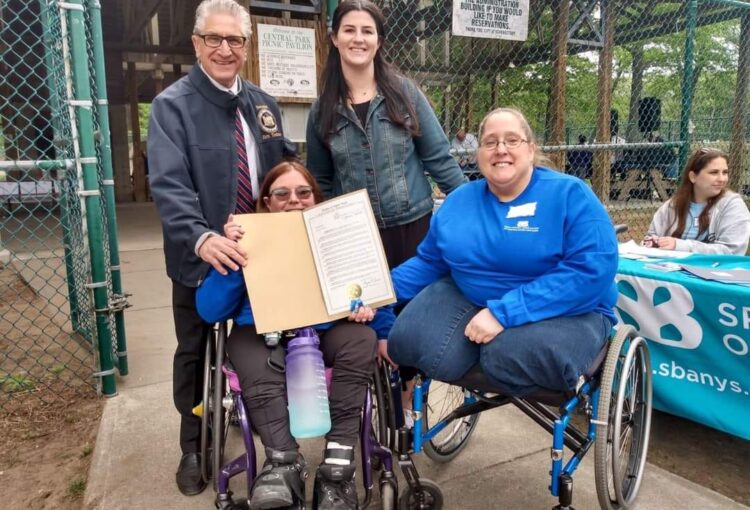 Spina Bifida team supporting advocacy.
